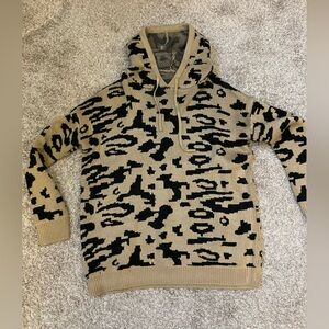 Leopard print SO soft hoodie